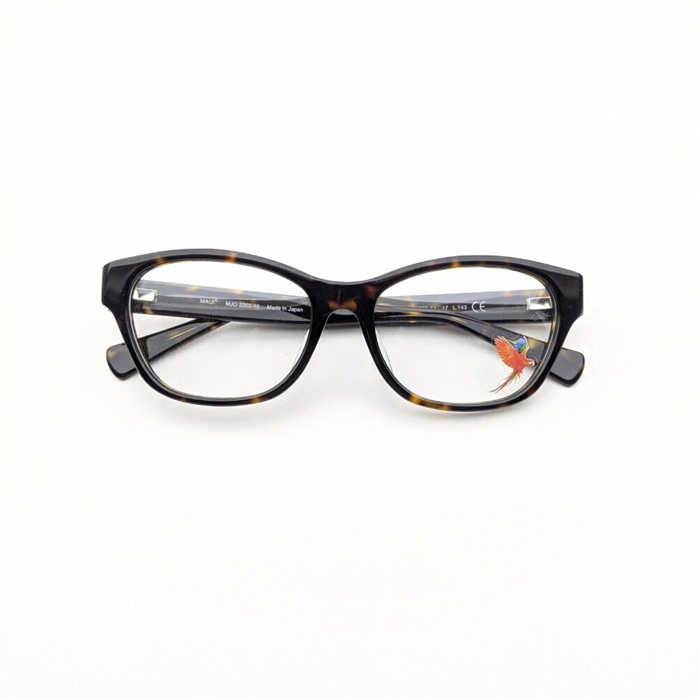 🕶️Made in Japan! Maui Jim MJO2203-10 Cat Eye Eyeglasses 51/17-143 / ALC425🕶️